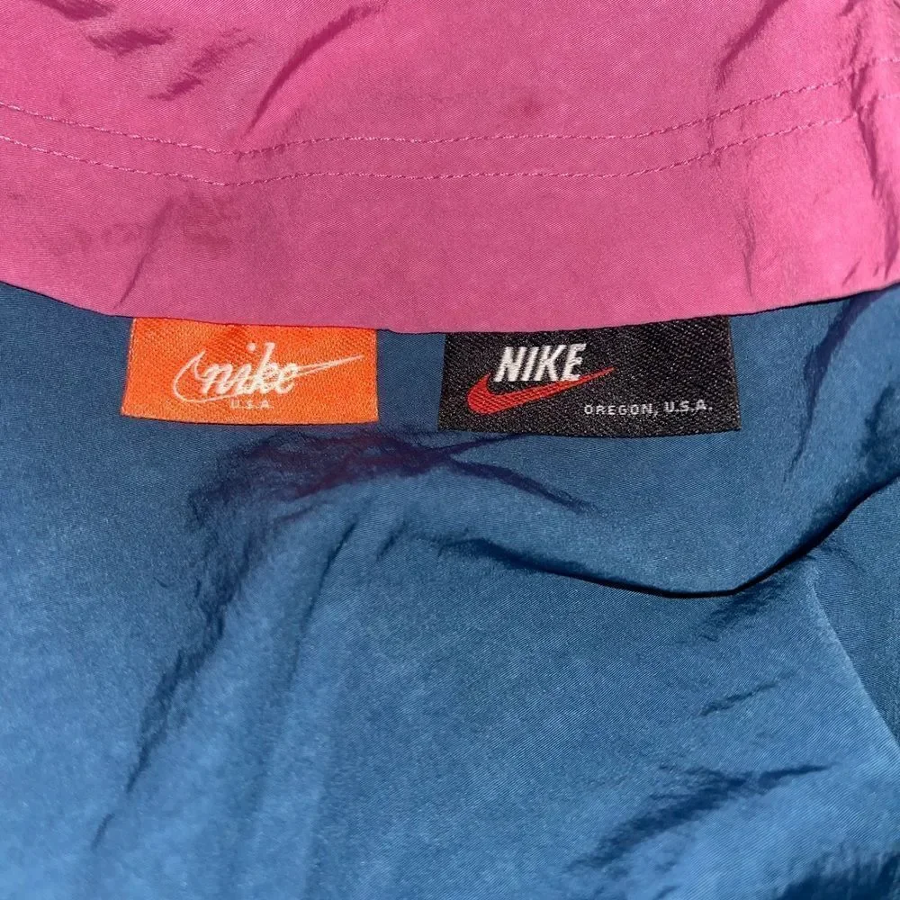 Nike Pink/Blue Sportswear Icon Clash Track Jacket Women’s Size XS CJ2046-691 - Picture 2 of 7